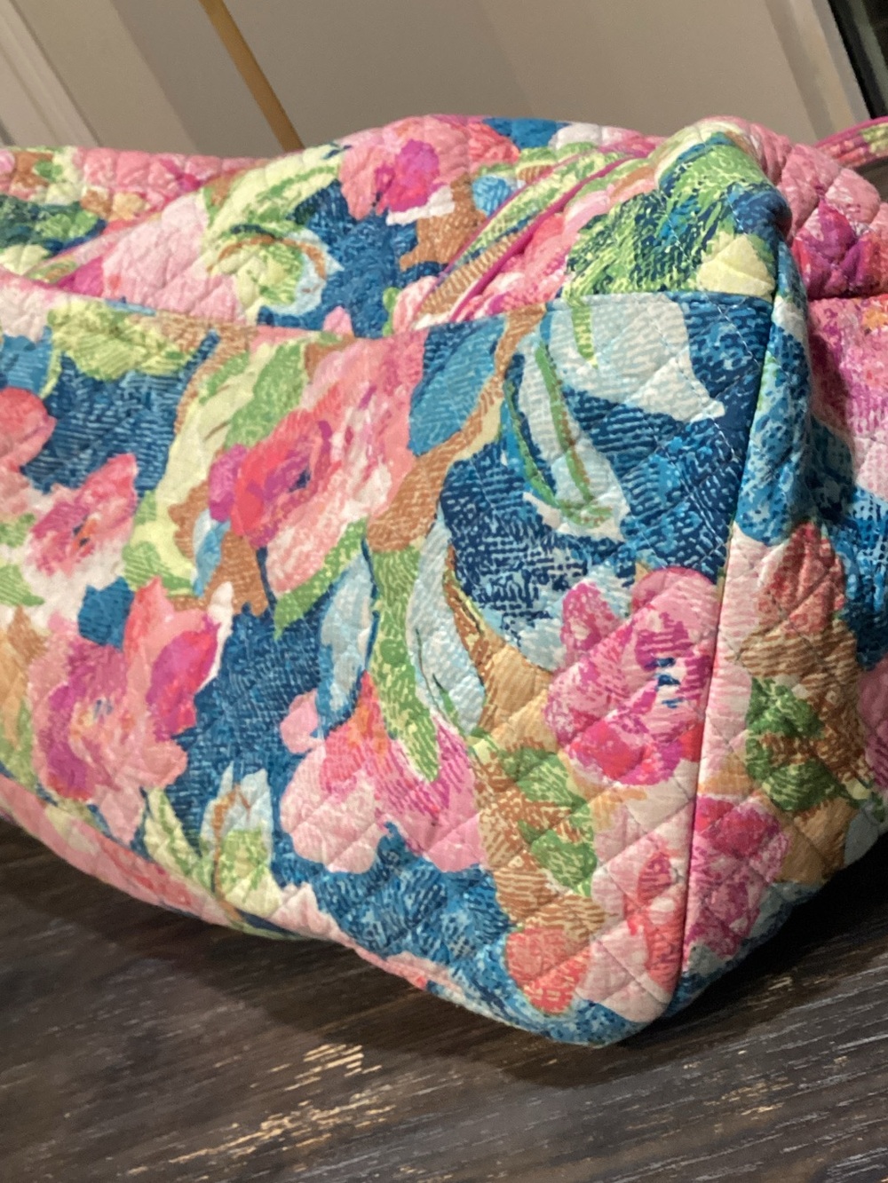 Vera Bradley Superbloom Quilted Original Large Travel Duffel - Picture 5 of 11